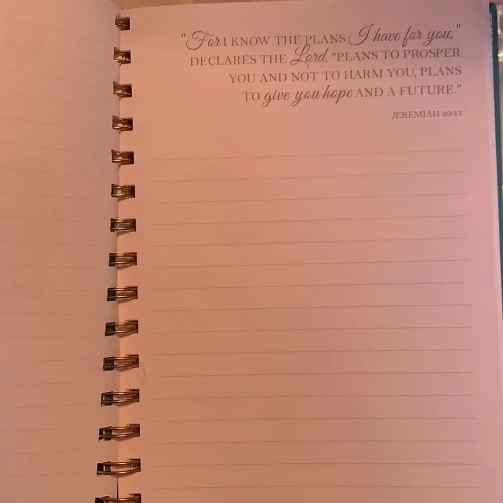 New Hard cover journal blank page whatever you do, do it with all your heart